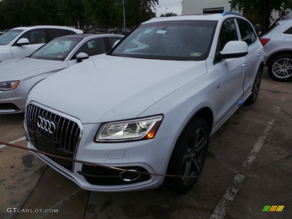 Glacier White Metallic 2015 Audi Q5 3.0 TFSI Premium Plus quattro Exterior Photo #98940430