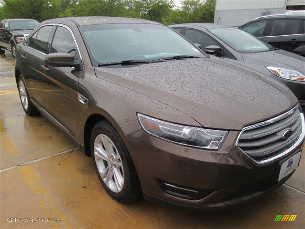 2015 Taurus SEL - Caribou Metallic / Dune photo #1