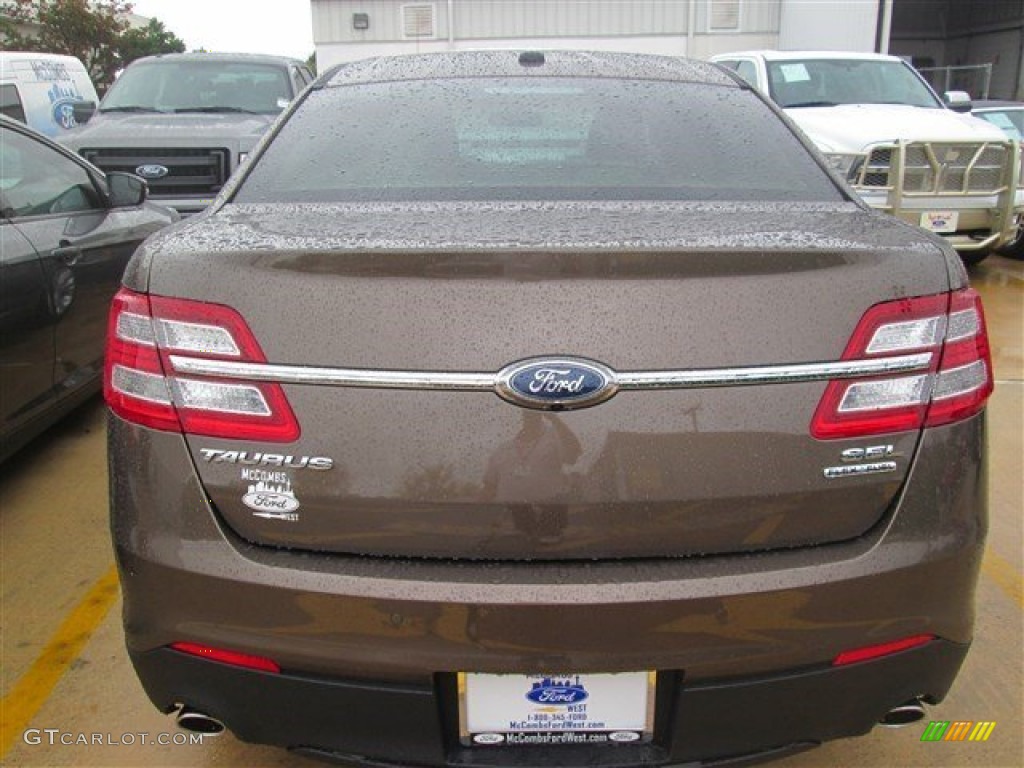 2015 Taurus SEL - Caribou Metallic / Dune photo #4