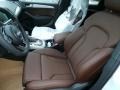 2015 Audi Q5 Chestnut Brown Interior Front Seat Photo
