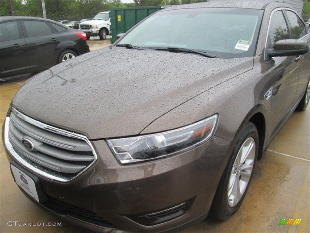 2015 Taurus SEL - Caribou Metallic / Dune photo #6