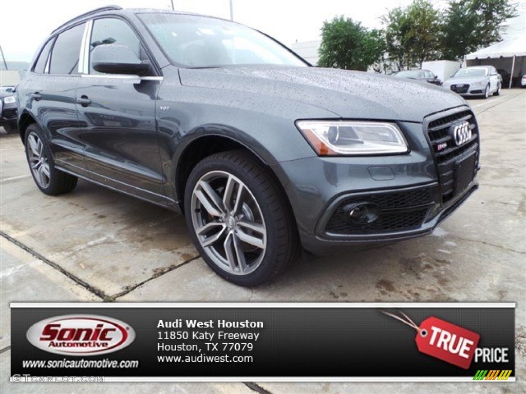 2015 SQ5 Premium Plus 3.0 TFSI quattro - Daytona Gray Metallic / Black photo #1