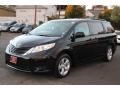 2013 Black Toyota Sienna LE  photo #7