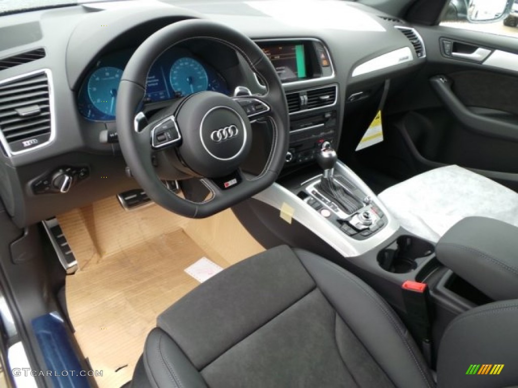 Black Interior 2015 Audi SQ5 Premium Plus 3.0 TFSI quattro Photo #98941441