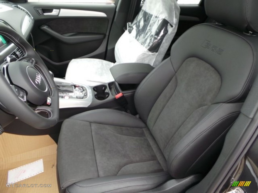 Black Interior 2015 Audi SQ5 Premium Plus 3.0 TFSI quattro Photo #98941465