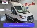 Oxford White 2015 Ford Transit Van 350 HR Long