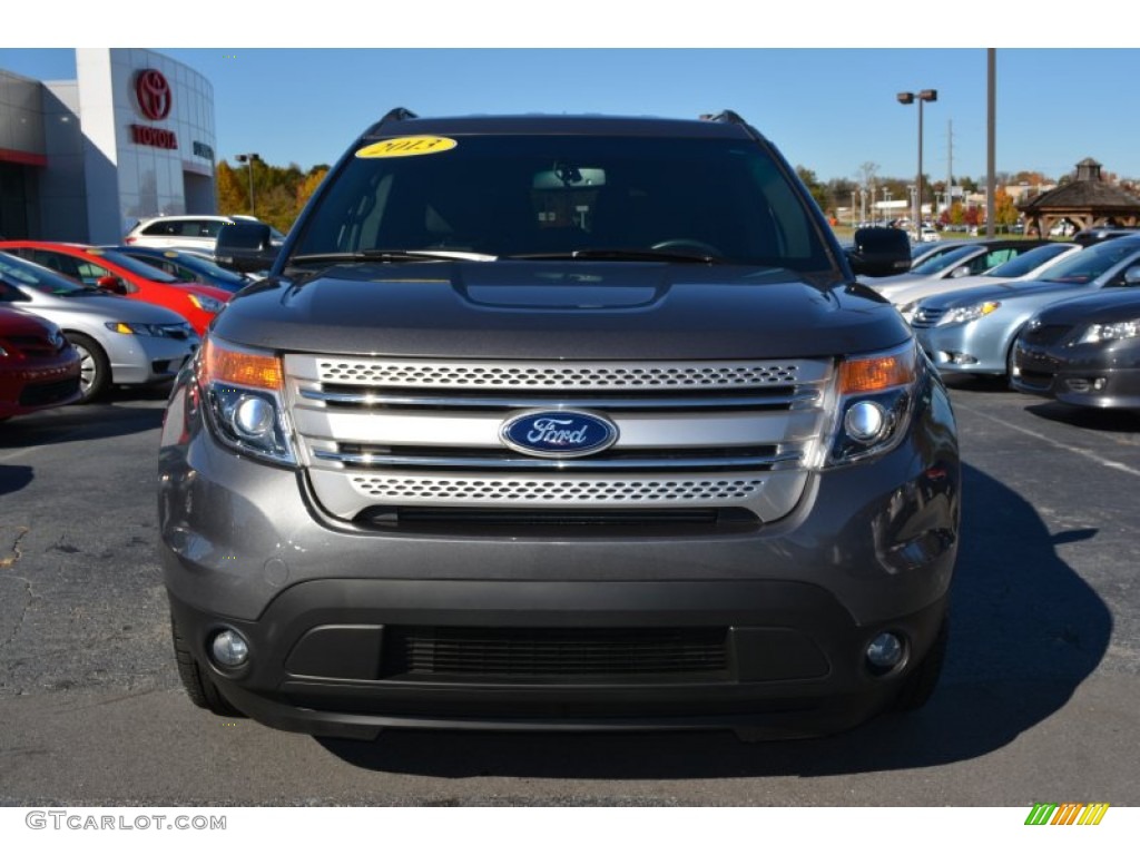 2013 Explorer XLT EcoBoost - Sterling Gray Metallic / Charcoal Black photo #32