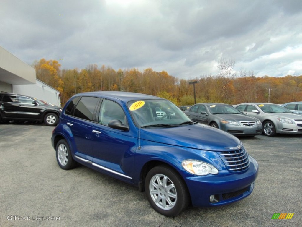 2010 PT Cruiser Classic - Deep Water Blue Pearl / Pastel Slate Gray photo #1