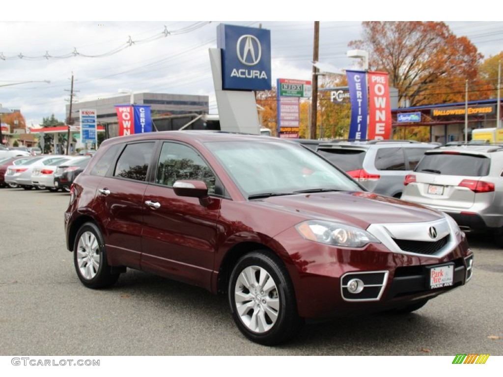 2012 RDX Technology SH-AWD - Basque Red Pearl II / Taupe photo #1