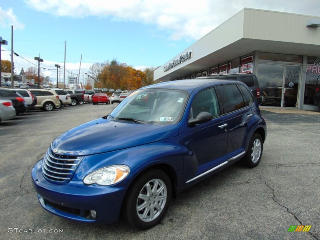 2010 PT Cruiser Classic - Deep Water Blue Pearl / Pastel Slate Gray photo #7