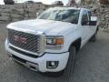 2015 Summit White GMC Sierra 3500HD Denali Crew Cab 4x4  photo #2
