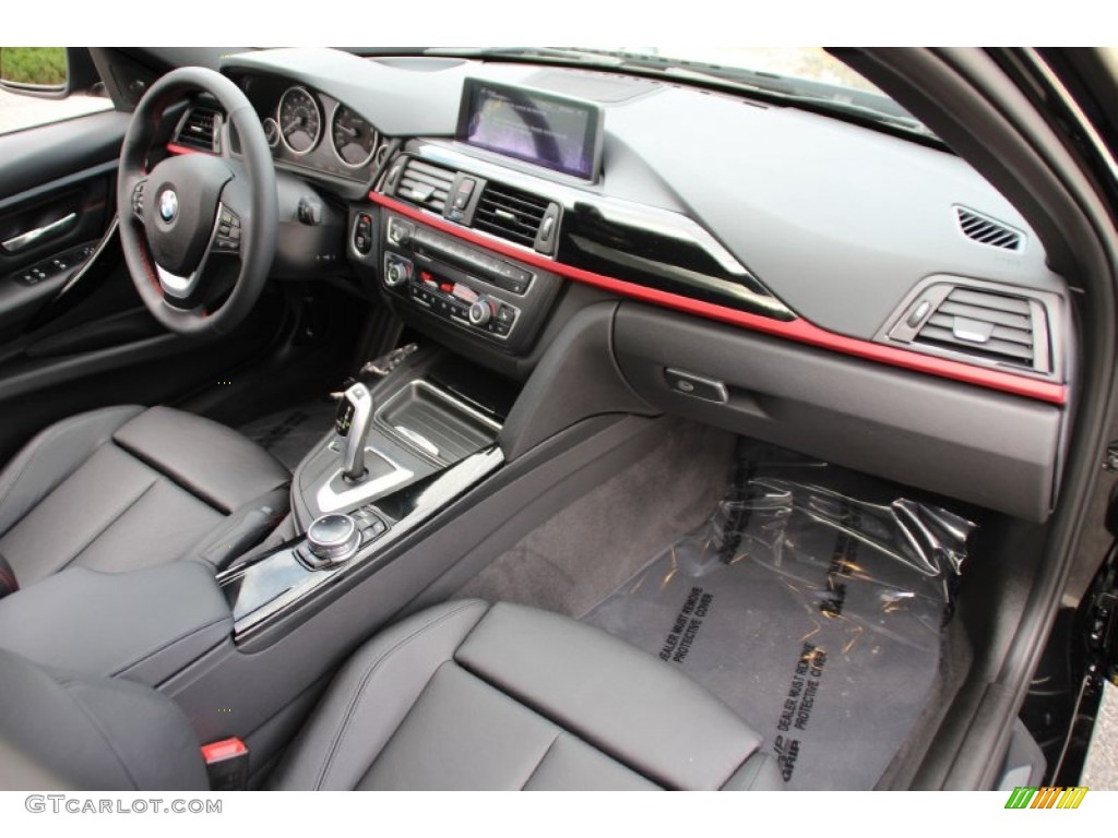 2014 3 Series 335i xDrive Sedan - Black Sapphire Metallic / Black photo #27