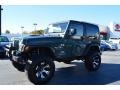 2003 Shale Green Metallic Jeep Wrangler X 4x4  photo #7