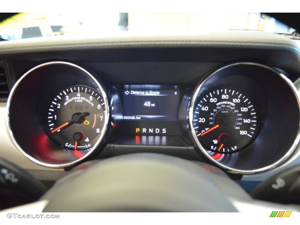 2015 Mustang GT Premium Coupe - Magnetic Metallic / Ebony photo #20