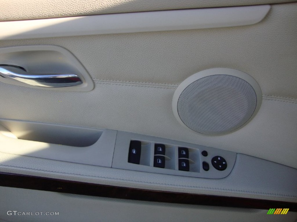 2009 3 Series 328i Convertible - Crimson Red / Cream Beige Dakota Leather photo #10