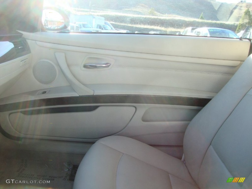 2009 3 Series 328i Convertible - Crimson Red / Cream Beige Dakota Leather photo #16