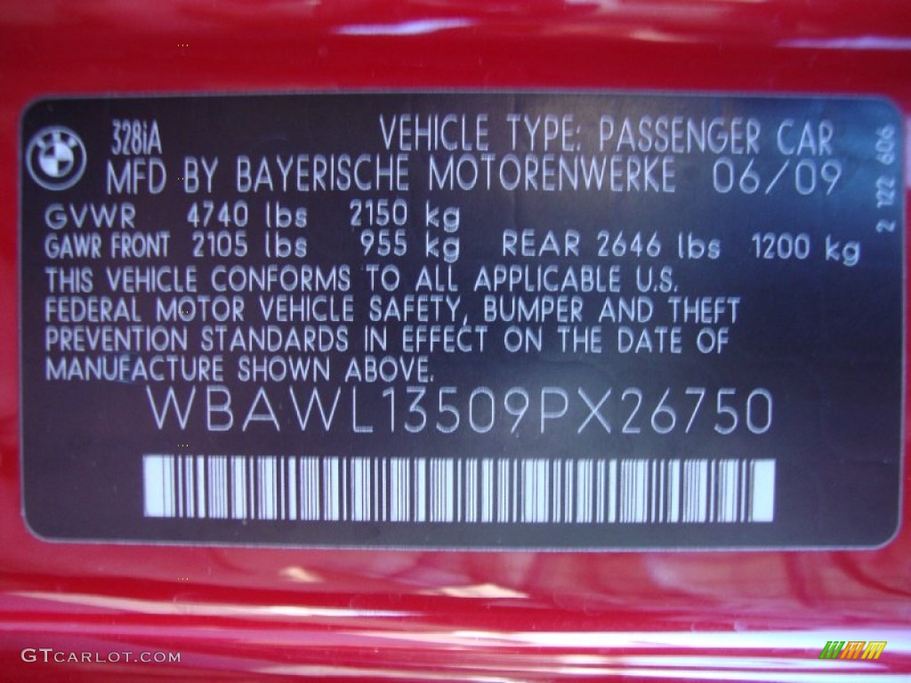2009 3 Series 328i Convertible - Crimson Red / Cream Beige Dakota Leather photo #23