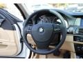 Venetian Beige Steering Wheel Photo for 2013 BMW 5 Series #98950084