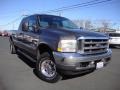 2003 Dark Shadow Grey Metallic Ford F350 Super Duty XLT Crew Cab 4x4  photo #1