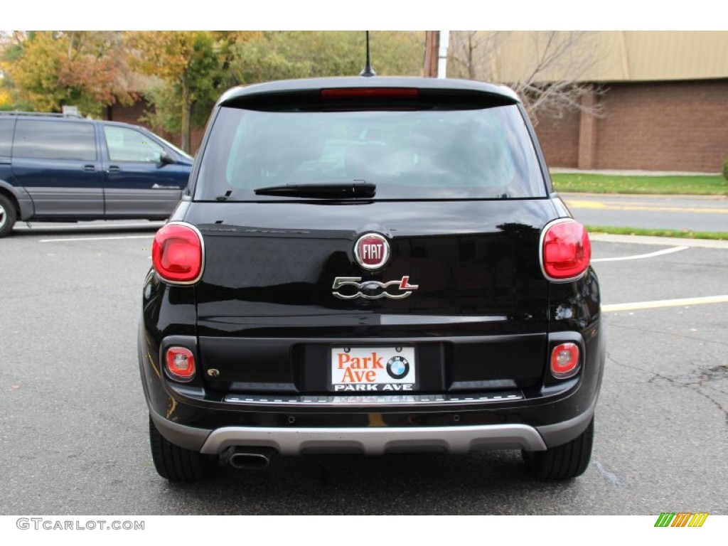 2014 500L Trekking - Nero (Black) / Black/Marrone (Black/Brown) photo #4