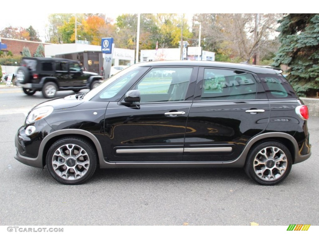 Nero (Black) 2014 Fiat 500L Trekking Exterior Photo #98951437