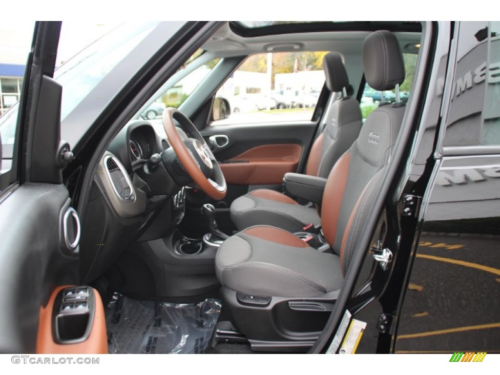 2014 500L Trekking - Nero (Black) / Black/Marrone (Black/Brown) photo #12
