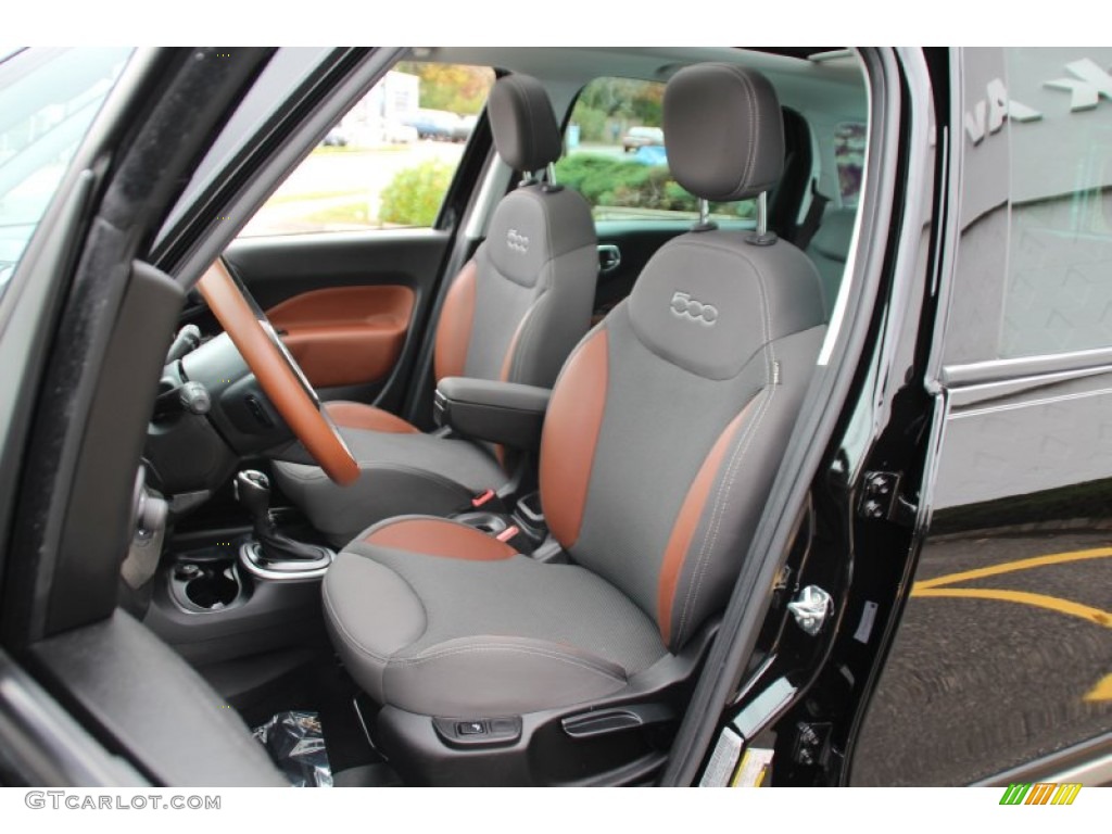 2014 500L Trekking - Nero (Black) / Black/Marrone (Black/Brown) photo #14