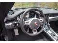 Black 2014 Porsche 911 Turbo Cabriolet Steering Wheel