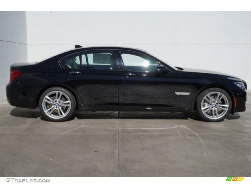 Jet Black 2015 BMW 7 Series 740i Sedan Exterior Photo #98956153