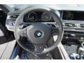 Ivory White/Black Steering Wheel Photo for 2015 BMW 7 Series #98956309