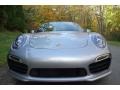2014 GT Silver Metallic Porsche 911 Turbo S Coupe  photo #10