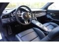 Black 2014 Porsche 911 Turbo S Coupe Interior Color