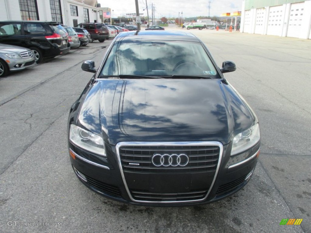 2010 A8 L 4.2 quattro - Night Blue Pearl Effect / Cardamom Beige photo #11