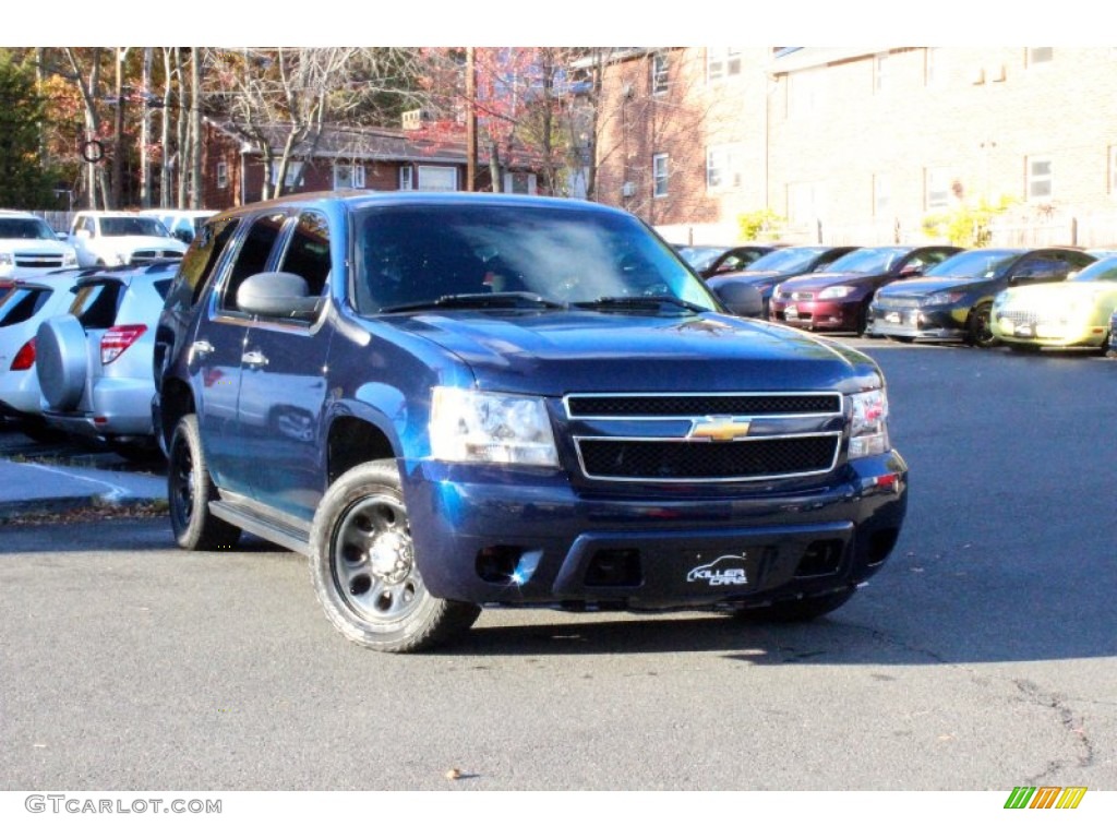 2007 Tahoe LS - Dark Blue Metallic / Ebony photo #1