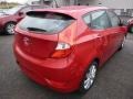 2012 Boston Red Hyundai Accent SE 5 Door  photo #2