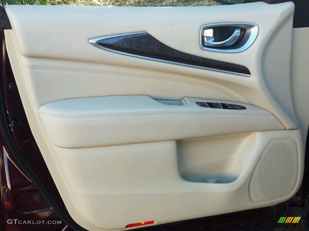 2014 QX60 3.5 - Midnight Garnet / Wheat photo #11