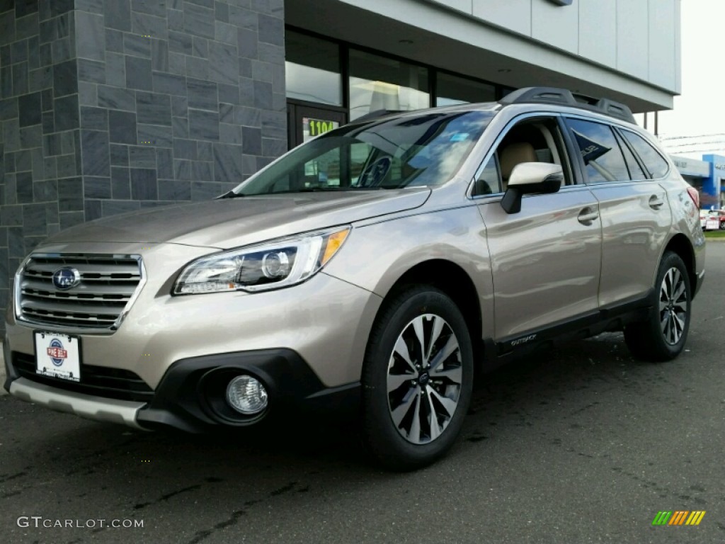 2015 Outback 3.6R Limited - Tungsten Metallic / Warm Ivory photo #1