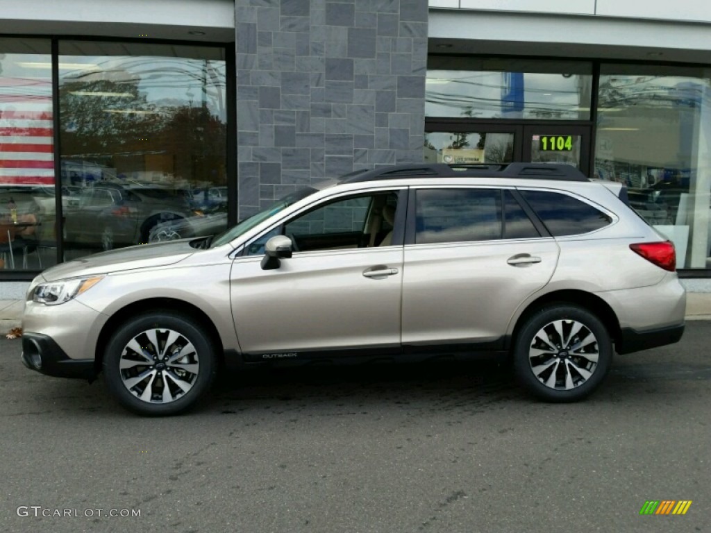 2015 Outback 3.6R Limited - Tungsten Metallic / Warm Ivory photo #3