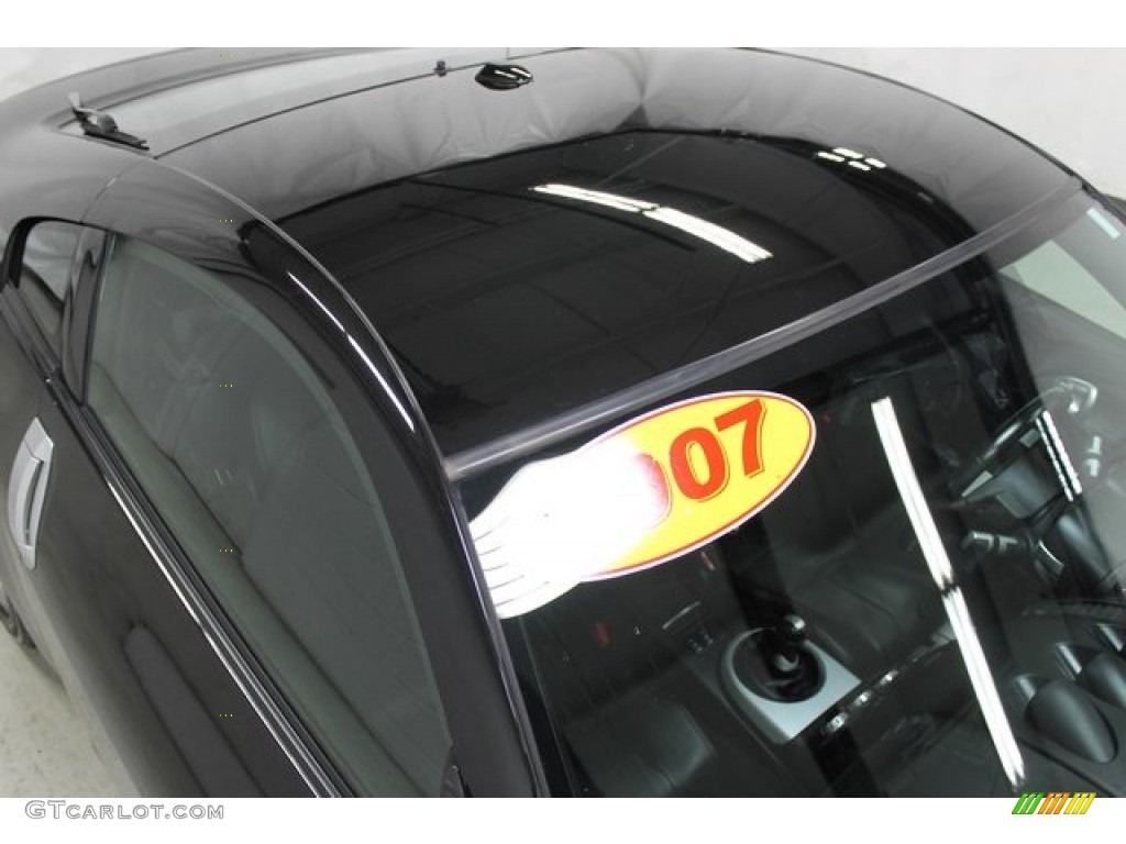 2007 350Z Grand Touring Coupe - Magnetic Black Pearl / Charcoal photo #2