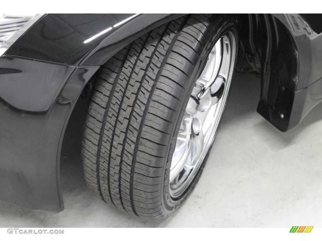 2007 350Z Grand Touring Coupe - Magnetic Black Pearl / Charcoal photo #13