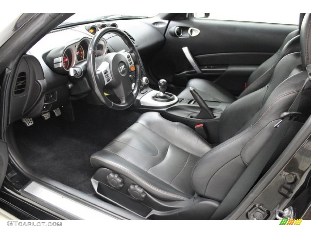 2007 350Z Grand Touring Coupe - Magnetic Black Pearl / Charcoal photo #20