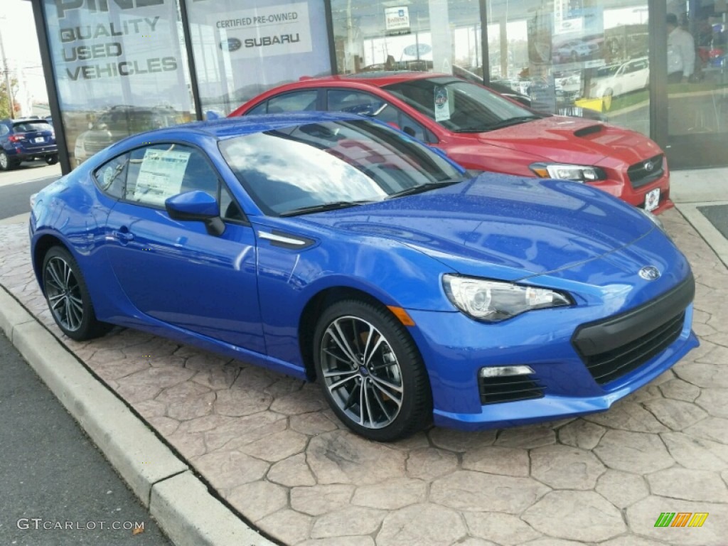 WR Blue Pearl 2015 Subaru BRZ Premium Exterior Photo #98966209