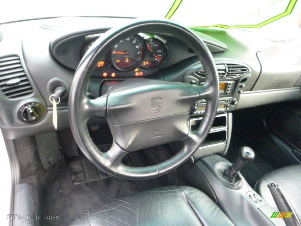 1997 Boxster  - Arctic Silver Metallic / Black photo #14