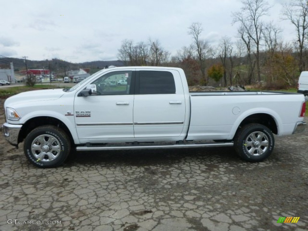 Bright White 2015 Ram 3500 Laramie Crew Cab 4x4 Exterior Photo #98966818