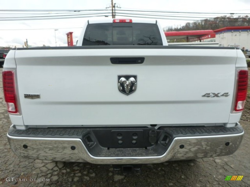 Bright White 2015 Ram 3500 Laramie Crew Cab 4x4 Exterior Photo #98966857
