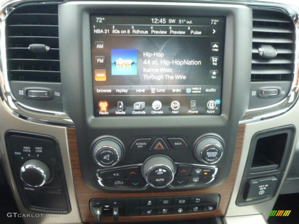2015 Ram 3500 Laramie Crew Cab 4x4 Controls Photo #98967145