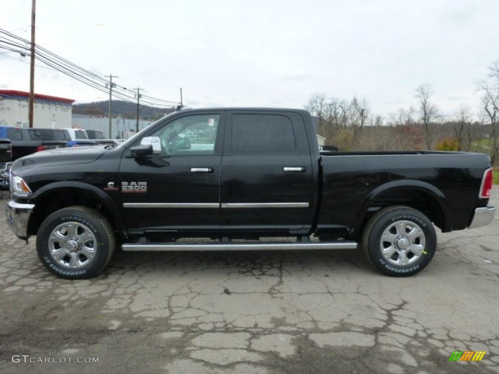 Black 2015 Ram 2500 Laramie Longhorn Crew Cab 4x4 Exterior Photo #98967582