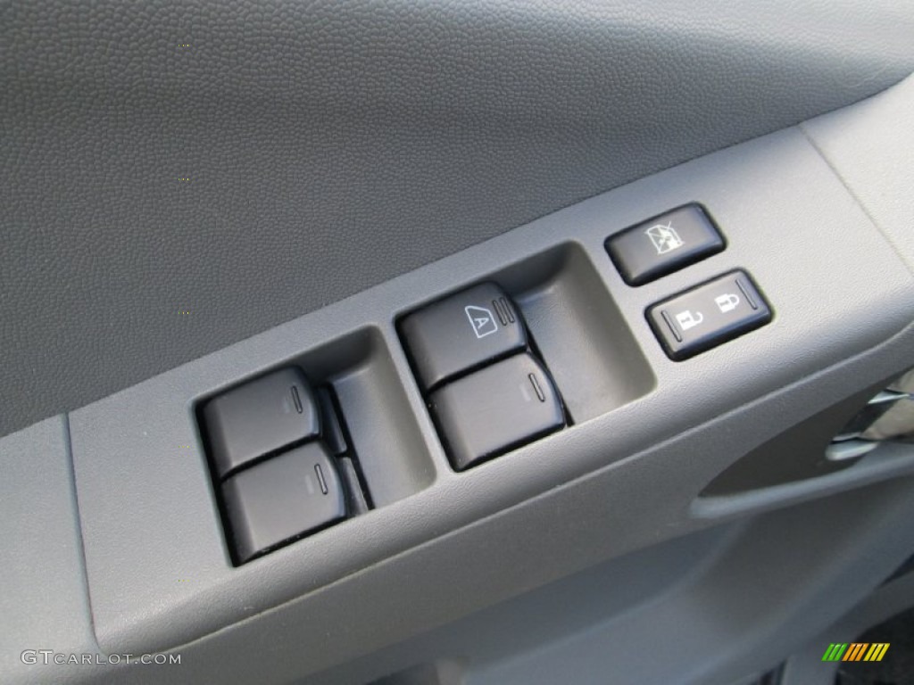 2008 Frontier SE Crew Cab 4x4 - Storm Grey / Steel photo #13