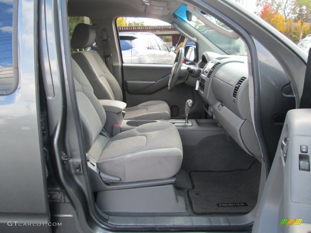 2008 Frontier SE Crew Cab 4x4 - Storm Grey / Steel photo #17