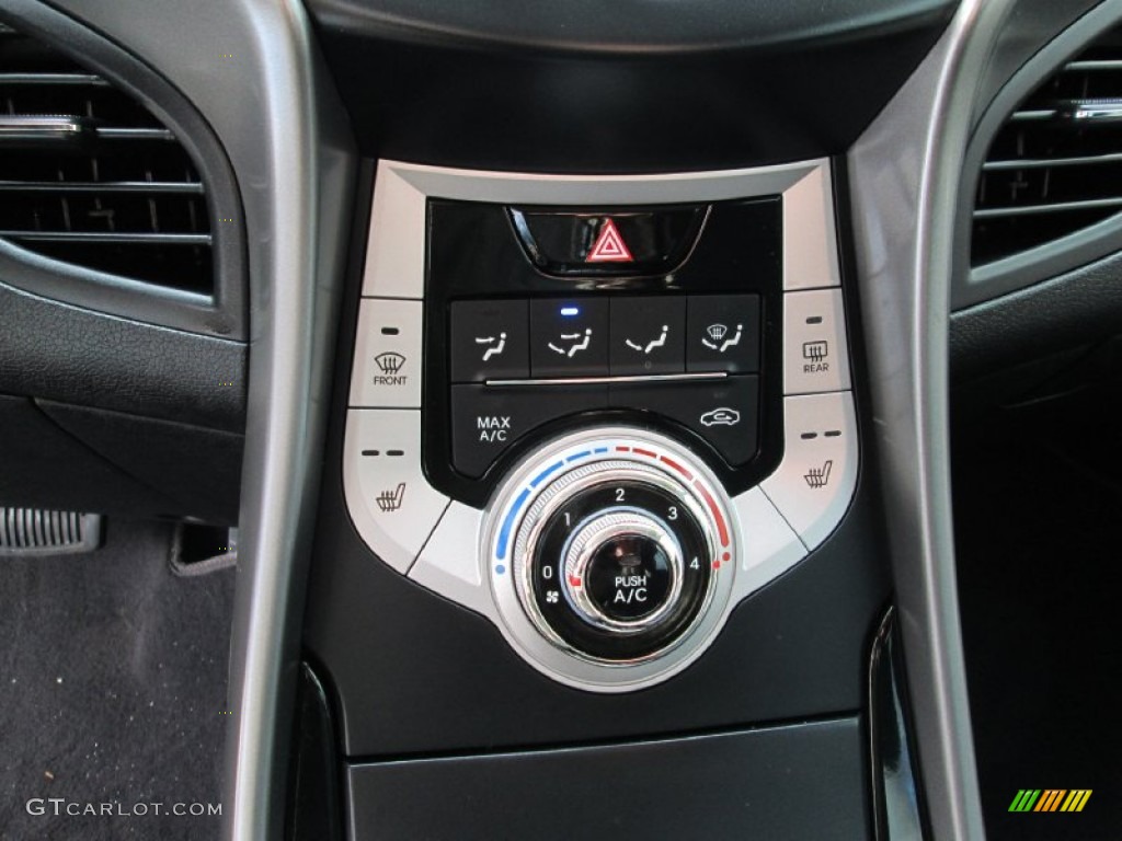 2012 Elantra Limited - Desert Bronze / Black photo #26